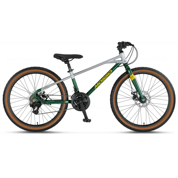 MOSSO DEMARCH M-24-MD ERKEK DAĞ BİSİKLETİ  280H 24 JANT 21 VİTES SİLVER GREEN