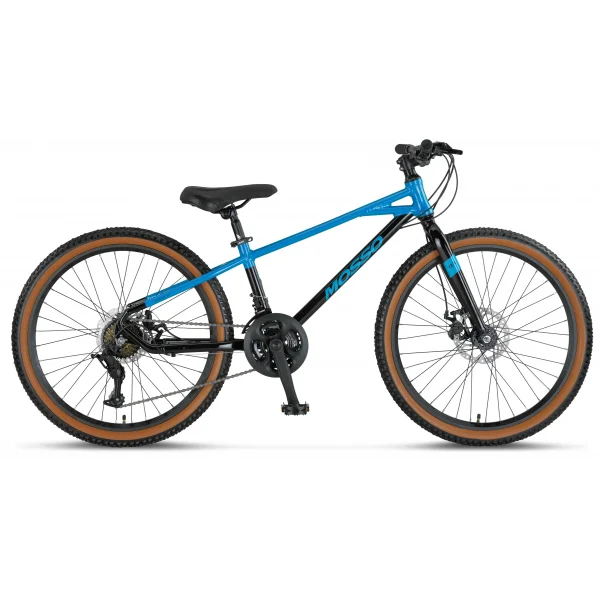 MOSSO DEMARCH M-24-MD ERKEK DAĞ BİSİKLETİ  280H 24 JANT 21 VİTES BLUE BLACK