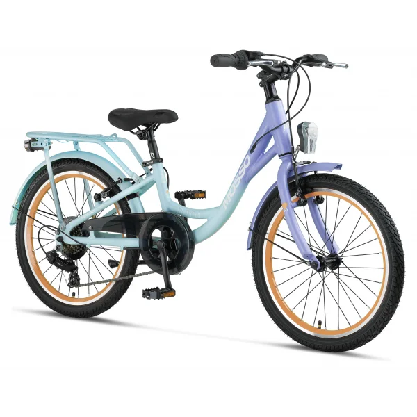MOSSO INFINITY-20-V KIZ ÇOCUK BİSİKLETİ 254H 20 JANT 6 VİTES MATT UNICORN