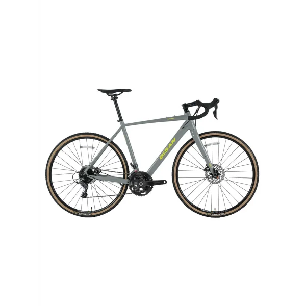 BİSAN ALL TRAIL GRX400 ERKEK YARIŞ BİSİKLETİ 540H HD 28 JANT 20 VİTES AÇIK GRİ SARI