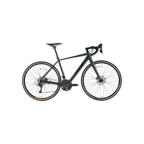 BİSAN ALL TRAIL GRX600 ERKEK YARIŞ BİSİKLETİ 540H HD 28 JANT 22 VİTES PARLAK GRİ SİYAH