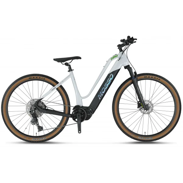 MOSSO E-LUPRA ELEKTRİKLİ KADIN DAĞ BİSİKLET 430H HD 28 JANT 11 VİTES WHITE BLACK