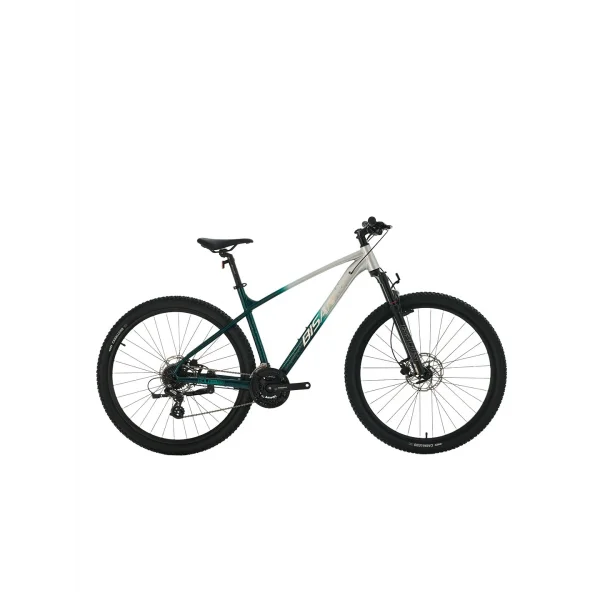 BİSAN BOLD 8.3 ERKEK DAĞ BİSİKLETİ 33CM HD 26 JANT 24 VİTES GRİ KOYU YEŞİL KROM