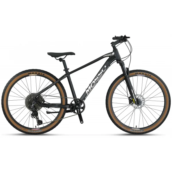 MOSSO BLACK EDITION-27 CUES ERKEK DAĞ BİSİKLETİ 406H HD 27.5 JANT 10 VİTES MAT SİYAH CHROME