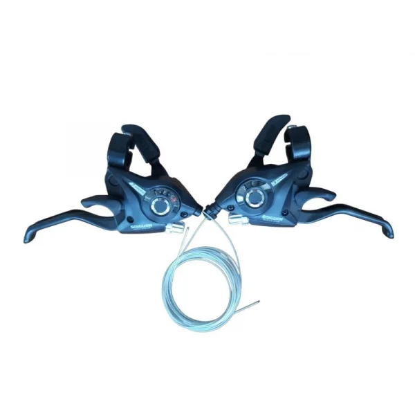 FORTE GT YD-KD-76 BİSİKLET VİTES KOLU SET SAIGUAN 7-3 VİTES SAĞ-SOL  SİYAH