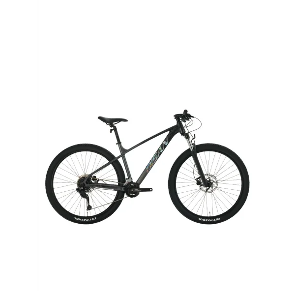 BİSAN BOLD 9.2 ERKEK DAĞ BİSİKLETİ 48CM HD 29 JANT 18 VİTES SİYAH GRİ GRİ