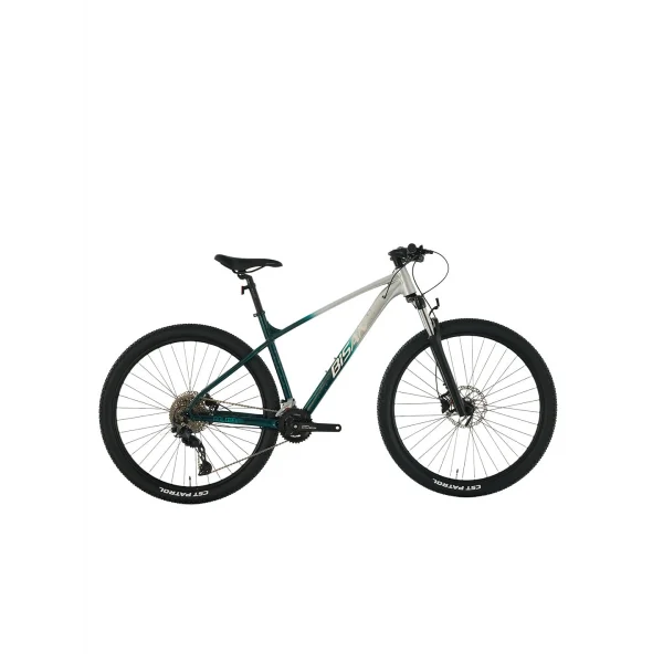 BİSAN BOLD 10.2 ERKEK DAĞ BİSİKLETİ 43CM HD 27.5 JANT 20 VİTES GRİ KOYU YEŞİL KROM