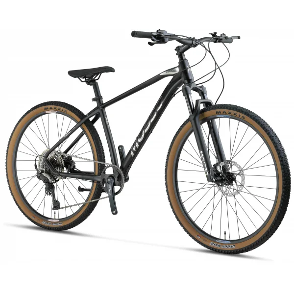 MOSSO BLACK EDITION-29 CUES ERKEK DAĞ BİSİKLETİ 457H HD 29 JANT 11 VİTES MAT SİYAH CHROME