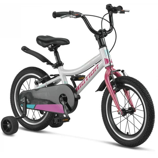 ÜMİT 2074 MOTION KIZ ÇOCUK BİSİKLETİ V 20 JANT BEYAZ PEMBE