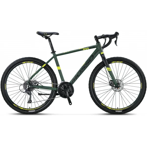 MOSSO GVL270 CLARIS ERKEK YARIŞ BİSİKLETİ 533H MD 27.5 JANT 16 VİTES HAKI LIME