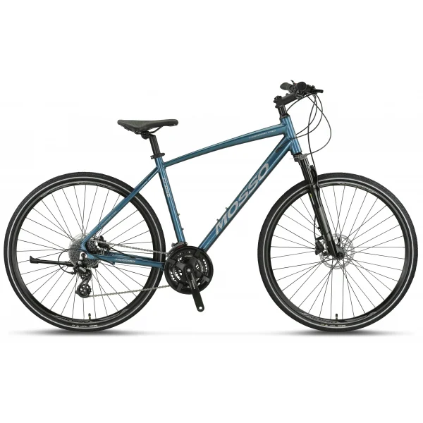 MOSSO LEGARDA-PRO-X24-MSM ERKEK ŞEHİR BİSİKLETİ 460H HD 28 JANT 24 VİTES MAVİ GÜMÜŞ