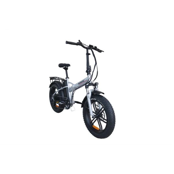 TORC TRC-10 GAZ KOLLU ELEKTRİKLİ KATLANIR BİSİKLET 420H HD 20 JANT 7 VİTES M.GRİ SİYAH BEYAZ KIRMIZI