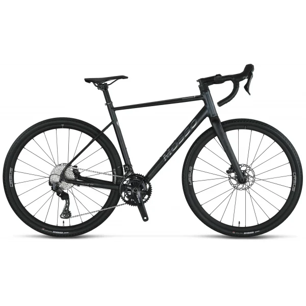 MOSSO GVL703-GRX820 ERKEK YARIŞ BİSİKLETİ 560H HD 28 JANT 24 VİTES MAT SİYAH GRİ