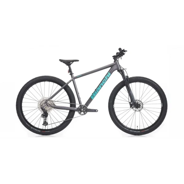 BIANCHI MAGMA COMP 9.S DEORE ERKEK DAĞ BİSİKLETİ 430H HD 29 JANT 12 VİTES GRAPHITE CELESTE