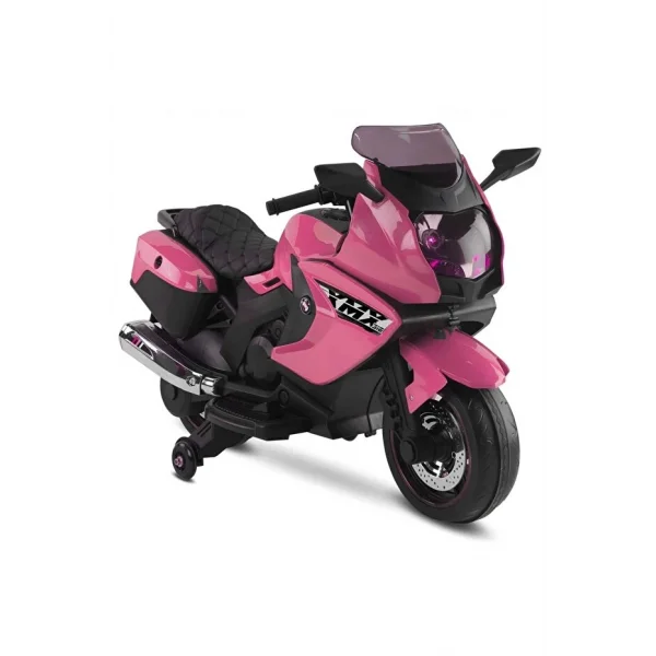 BABYHOPE 438A XMX-316 12V LEDLİ AKÜLÜ MOTOR PEMBE