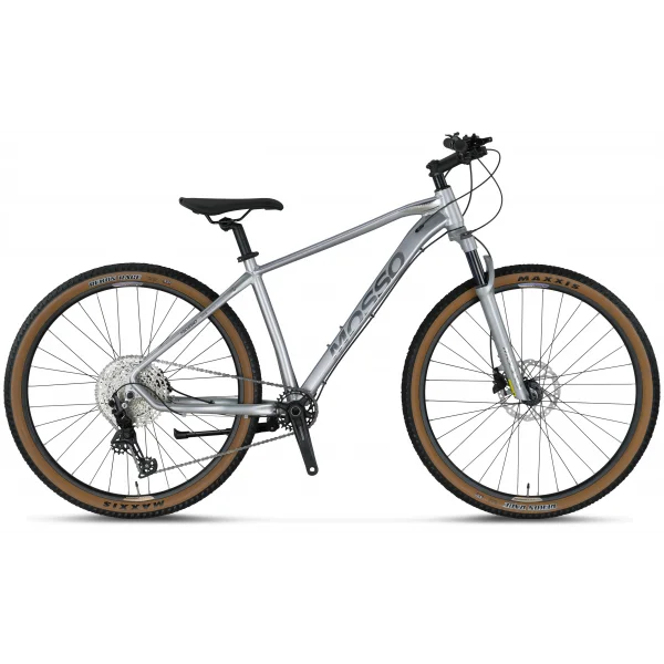 MOSSO CHROME EDITION-27 DEORE ERKEK DAĞ BİSİKLETİ 457H HD 27.5 JANT 12 VİTES SİLVER CHROME