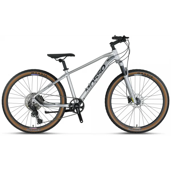 MOSSO CHROME EDITION-27 CUES ERKEK DAĞ BİSİKLETİ 406H HD 27.5 JANT 10 VİTES SİLVER CHROME