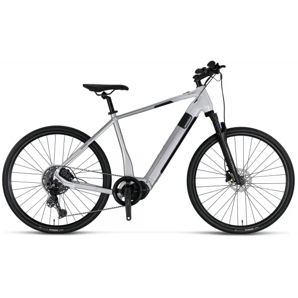 MOSSO E-LEGARDA ELEKTRİKLİ ŞEHİR BİSİKLET 520H HYD 28 JANT 10 VİTES WHITE SILVER