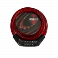 ZOLİ 12X1000 BİSİKLET ŞİFRELİ KİLİT XBYC 4522 KIRMIZI