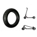TEX  E-SCOOTER YUMUŞAK DOLGULU 8.5 INCH DIŞ LASTİK SİYAH