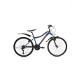 BİSAN ROCKY ERKEK DAĞ BİSİKLETİ 42CM V 26 JANT 21 VİTES LACİVERT KIRMIZI