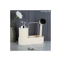 PEROTTİ MUTFAK SETİ SİLVER OVAL KREM LISBONE 13185
