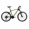 BİSAN MTX 7100 ERKEK DAĞ BİSİKLETİ 48CM V 29 JANT 21 VİTES MAT SİYAH SARI