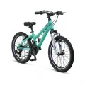 MOSSO WILDFIRE L-20-V KIZ ÇOCUK BİSİKLETİ 280H 20 JANT 18 VİTES EMERALD MOR