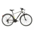 LAPIERRE TREKKING 1.0 ERKEK ŞEHİR BİSİKLETİ V 410H 28 JANT 21 VİTES GRİ LİME YEŞİL SİYAH