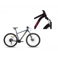 CARRARO CRX 924 ERKEK DAĞ BİSİKLETİ 400H HD 29 JANT 24 VİTES KARANLIK MOR KIRMIZI