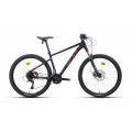CARRARO CRX 724 ERKEK DAĞ BİSİKLETİ 400H HD 27.5 JANT 24 VİTES PARILTILI SİYAH KIRMIZI