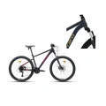 CARRARO CRX 724 ERKEK DAĞ BİSİKLETİ 440H HD 27.5 JANT 24 VİTES PARILTILI LACİVERT BRONZ