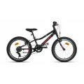 CARRARO RED EAGLE ERKEK ÇOCUK BİSİKLETİ 230H 6 VİTES V 20 JANT MAT SİYAH KIRMIZI