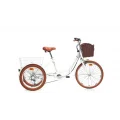 CARRARO CARAVAN KARGO KATLANIR ŞEHİR BİSİKLETİ 410H V 24 JANT 6 VİTES ALTIN BEYAZ SİYAH KAHVERENGİ