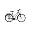 BİSAN TRX 8200 CITY KADIN ŞEHİR BİSİKLETİ 45CM V 28 JANT 21 VİTES MAT MOR BEYAZ MOR