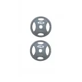 DIESEL FİTNES ROP 4 KAUÇUK FLANŞ PLAKA 2X7.5 KG GRİ