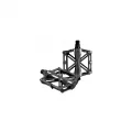 FORTE GT XBYC 1815 PEDAL GENİŞ BİLYALI SİYAH
