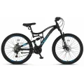 ÜMİT 2759 STALLION-MSD-2D ERKEK DAĞ BİSİKLETİ 430H 27.5 JANT 21 VİTES BLACK BLUE