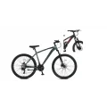 ÜMİT 2751 SOLARIS-M-MD ERKEK DAĞ BİSİKLETİ 460H 27.5 JANT 21 VİTES BLACK RED