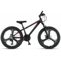 ÜMİT 2456 ACCRUE MD ERKEK DAĞ BİSİKLETİ 304H 24 JANT 21 VİTES BLACK RED