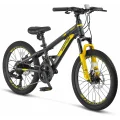 ÜMİT 2078 MOTION M-2D ERKEK ÇOCUK BİSİKLETİ 254H 20 JANT 21 VİTES SİYAH SARI