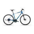 CARRARO SPORTIVE 225 ERKEK ŞEHİR BİSİKLETİ 508H HD 28 JANT 24 VİTES METALİK LACİVERT GÜMÜŞ