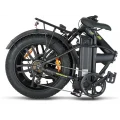 MOSSO IGNERA-RR ELEKTRİKLİ KATLANIR BİSİKLET 420H HD 20 JANT 7 VİTES MAT SİYAH LIME