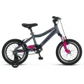 MOSSO WILDFIRE L-16-V KIZ ÇOCUK BİSİKLETİ  255H V 16 JANT ANTRASİT PEMBE