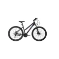 BİSAN ATHENA KADIN DAĞ BİSİKLETİ 43CM HD 26 JANT 21 VİTES PARLAK SİYAH MAVİ MOR