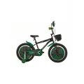 BİSAN SPARK ERKEK ÇOCUK BİSİKLETİ 30 CM V 20 JANT MAT SİYAH YEŞİL