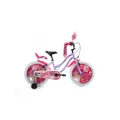 BİSAN QUEEN KIZ ÇOCUK BİSİKLETİ 30CM V 20 JANT METALİK LİLA PEMBE