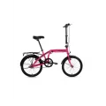 BİSAN TWIN KATLANIR BİSİKLET 32CM V 20 JANT 1 VİTES METALİK PEMBE PEMBE SİYAH
