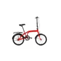 BİSAN TWIN KATLANIR BİSİKLET 32CM V 20 JANT 1 VİTES KIRMIZI SİYAH