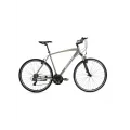 BİSAN TRX 8100 ERKEK ŞEHİR BİSİKLETİ 50CM V 28 JANT 21 VİTES AÇIK METALİK GRİ YEŞİL BEYAZ